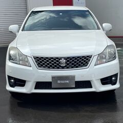 全国自社ローン！！全国納車始めました！！クラウンアスリート！i-Four！特別価格コミコミ112万円！　4WD　純正エアロ　Bカメラ　サイドカメラ　パワーシート　クルコン　PUSHスタート　純正ナビ　TV！の画像