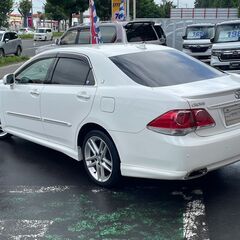 全国自社ローン！！全国納車始めました！！クラウンアスリート！i-Four！特別価格コミコミ112万円！　4WD　純正エアロ　Bカメラ　サイドカメラ　パワーシート　クルコン　PUSHスタート　純正ナビ　TV！の画像