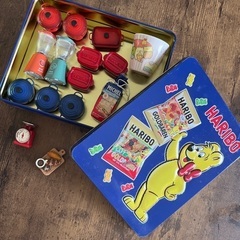 HARIBOレトロ缶&ミニチュアセット