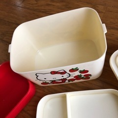 HELLO KITTY ランチボックスの画像