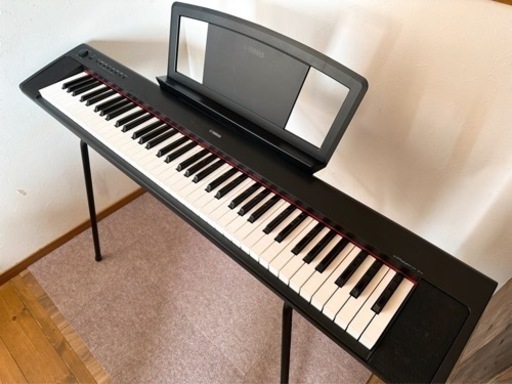 【美品】YAMAHA ヤマハ 電子キーボードpiaggero ブラック NP-31