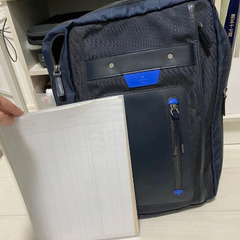 最終値下！【ほぼ新品】ランバンオンブルー ビジネスリュック バックの画像