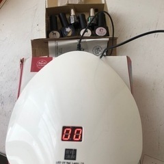 ジェルネイルUVライト2in1の画像