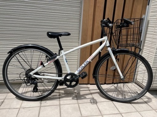 【使用頻度少】ブリヂストン　自転車　24インチ　クロスバイク　SCHLEIN ジュニアサイクル　アルミフレーム