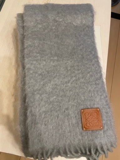 LOEWE モヘア マフラー グレー chiwawa9411さま専用 LOEWE モヘア