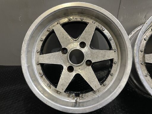 旧車ホイール SSR Speed star LCNGCHAMP XR-4S スピードスター ロンシャン 15インチ 4本 6.5J4HPCD114.3約+9 希少 当時物