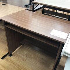 ★ジモティ割あり★  デスク 茶色 H72×W81×D51 クリ...