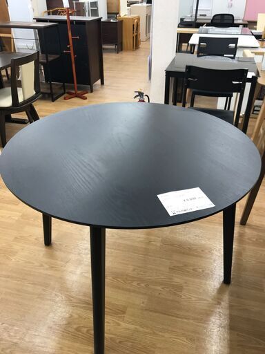 ★ジモティ割あり★ IKEA　LISABO テーブル 黒 H76×W105×D クリーニング済み KJ2652
