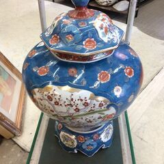 有田焼 古許窯 菊水作 飾り壷