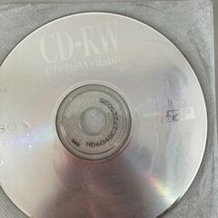 【あげます】CD-RW　4枚の画像