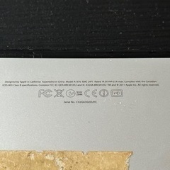 11 inch MacBook Air 2011の画像