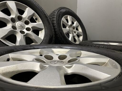 【YOKOHAMA ice GUARD G075 265/65R17】スタッドレス【三菱 パジェロ 純正ホイール 17インチ 7.5J6HPCD139.7+46】　(TE078)