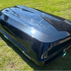 ルーフボックス INNO ウェッジプラス864 360L ブラックメタリック インナーマット 付き 両開き BRM864BF の画像