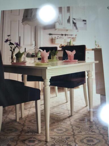 IKEAインガートルプ
伸長式テーブル, ホワイト