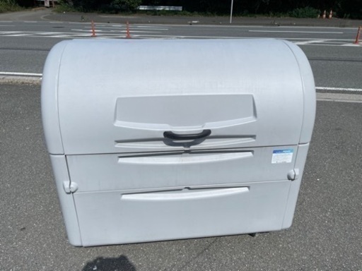 ■中古品 ジャンボペール PE-580 850L キャスター付き 1350ｘ800ｘ1175ｍｍ ゴミ箱 ■