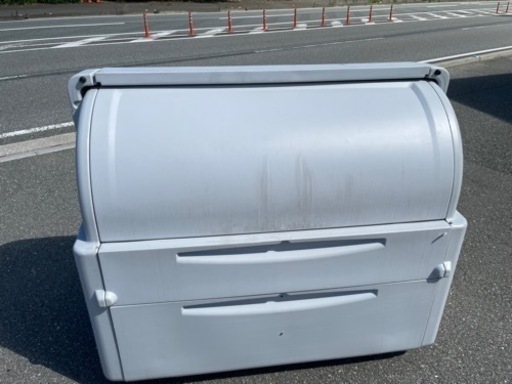 ■中古品 ジャンボペール PE-580 850L キャスター付き 1350ｘ800ｘ1175ｍｍ ゴミ箱 ■ □中古品 ジャンボペール PE-580 850L キャスター付き