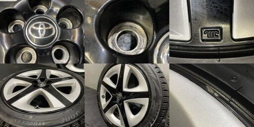 【BS BLIZZAK VRX 215/45R17】スタッドレス【トヨタ 50プリウス 純正ホイール ENKEI製 17インチ 7J5HPCD100+50】20年製 バリ溝　(VTY647)