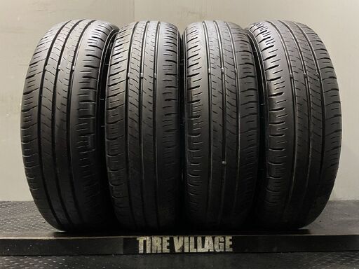 【DUNLOP ENASAVE EC300+ 155/65R14】夏タイヤ【SUZUKI ワゴンR 純正ホイール 14インチ 4.5J4HPCD100+45】バリ溝　(VTH764)