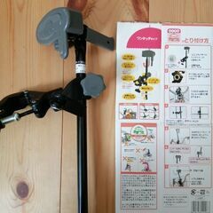 【傘スタンド】どこでもさすべえ／ワンタッチタイプ（グレー）の画像