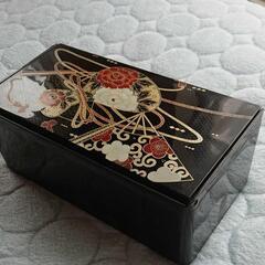 ミラー付きティッシュ入れの画像