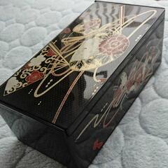 ミラー付きティッシュ入れの画像