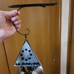 【お買い上げありがとうございました】西ドイツ真鍮製ドアベル　喫茶店　レトロ　壁掛け　ヴィンテージ/ドアコングドアチャイム

の画像