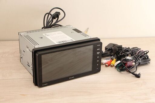 SOLING(ソーリン) 7型ワイドカーナビ SL3118NVW フルセグ WSVGAモニター Bluetooth DVD CD microSD USB 外部入力(AUX/VTR) (A504atxY)