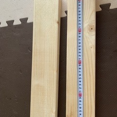 【値下げ】２×４　木材　約44センチ　2本
