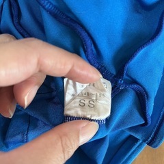 青レオタード サイズSSの画像