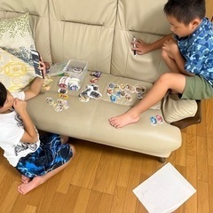 【受け渡す予定の方が連絡途絶えたため再度出品】ポケモンメザスタ7枚(次男の分)の画像