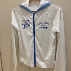 160 ピンクラテ　ラッシュガード
