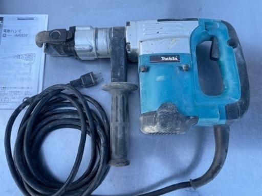 ■中古品 マキタ 電動ハンマー HM0830 動作問題なし ケース 説明書付き■