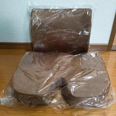 【新品未開封】チェア用 サポートクッション 腰 背中 セット