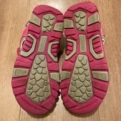 お値下げ19センチ　ピンク　サンダルの画像