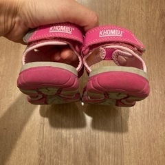 お値下げ19センチ　ピンク　サンダルの画像