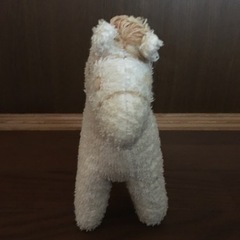 タオル生地の馬のぬいぐるみの画像