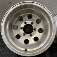 アメリカンレーシング？ ミッキートンプソン風 社外ホイール 15インチ 4本 10J6HPCD139.7-46 深リム　(VHF403)の画像