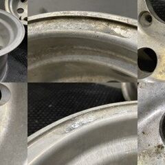 アメリカンレーシング？ ミッキートンプソン風 社外ホイール 15インチ 4本 10J6HPCD139.7-46 深リム　(VHF403)の画像