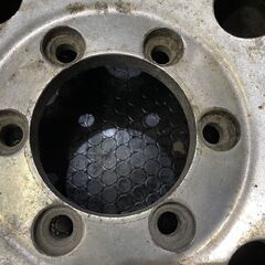 アメリカンレーシング？ ミッキートンプソン風 社外ホイール 15インチ 4本 10J6HPCD139.7-46 深リム　(VHF403)の画像