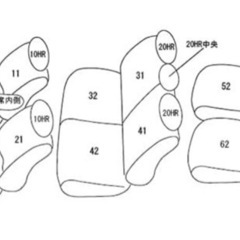 【引渡し完了】新型シエンタ7人乗りZグレード向け　全席シートカバーの画像