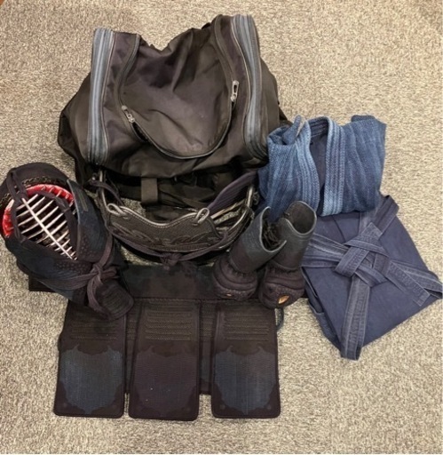 剣道防具、剣道着セット　バッグ付き