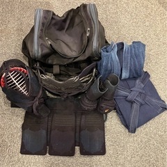 剣道防具、剣道着セット　バッグ付き