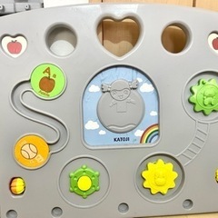 お値下げ★ カトージ　ベビーゲート　コロコロランド&ハッピーゾウさん滑り台の画像