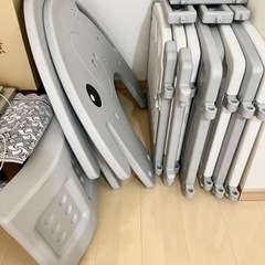 お値下げ★ カトージ　ベビーゲート　コロコロランド&ハッピーゾウさん滑り台の画像
