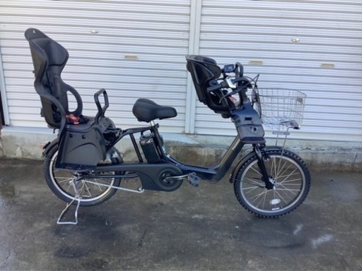 166 パナソニック最新機種電動アシスト自転車gyutto20インチブラックボディ