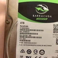 HDD 3tb 4tb 合わせて7tbの画像