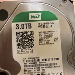 HDD 3tb 4tb 合わせて7tbの画像