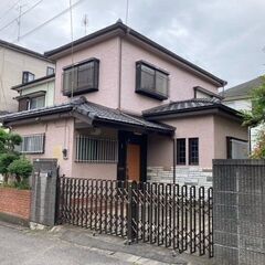 【京成線大久保駅徒歩23分】【古屋付き売地】【土地46坪】