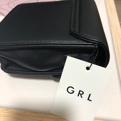 GRL 2Wayチェーンショルダーミニバッグ ブラックの画像