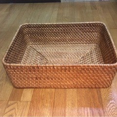 無印良品　収納カゴ　の画像